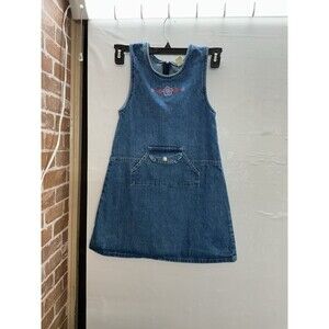 Vintage Denim Girls Dress  Size 10